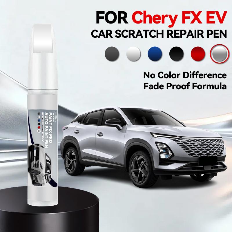 

For Chery FX EV 2022-2025 T1X Paint Repair Pen Touch Up Scratch Remover DIY Auto Accessories Black White Silver Red Grey Red срібний