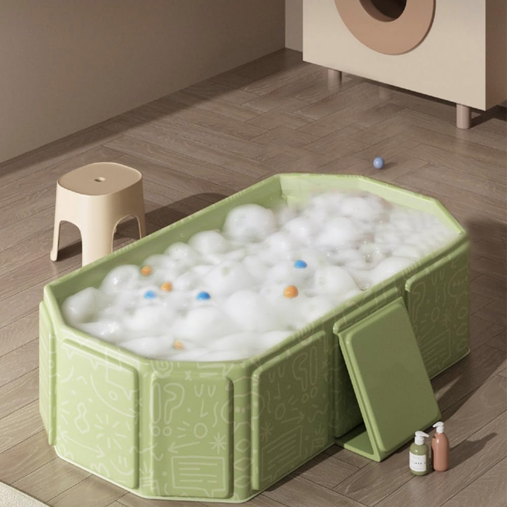 Bunmery Baby No Inflation For Water Ages Simple Baby For Home Use Pool, Required, 7525cm, Foldable, Play, 0-3, Rectangular, Bathtub, Children's Pool,