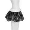 Casual Polka Dot Bud Skirts Fashion Contrast Color Gentle Sweet Mini Skirts For Girls Cute Elastic Waist Bottoms Spring