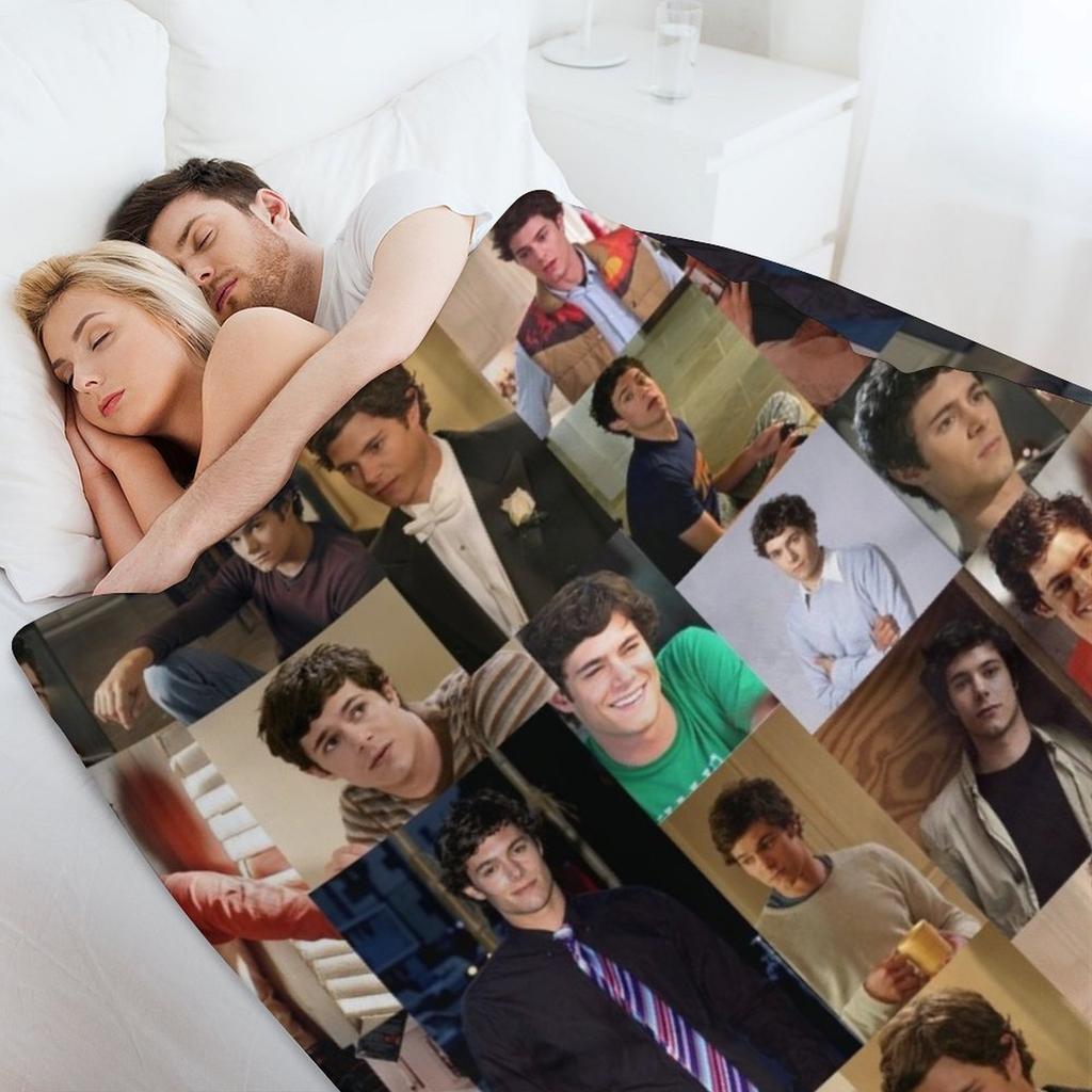 seth cohen the oc Throw Blanket Sleeping Bag Luxury St Personalized Gift Luxury Blankets