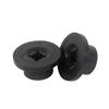 For BMW K100 K75 Rubber Sleeve Grip for Upper Triple Fork Clamp Cafe Racer Accessories