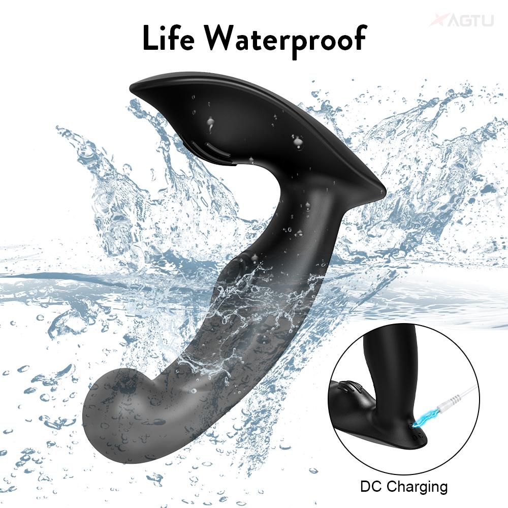 Zabawki erotyczne Narzędzia do masturbacji do seksu gejowskiego Sekso Wibracje Masażer prostaty Korek analny Mężczyźni Korek do pośladków Pilot Produkty dla dorosłych