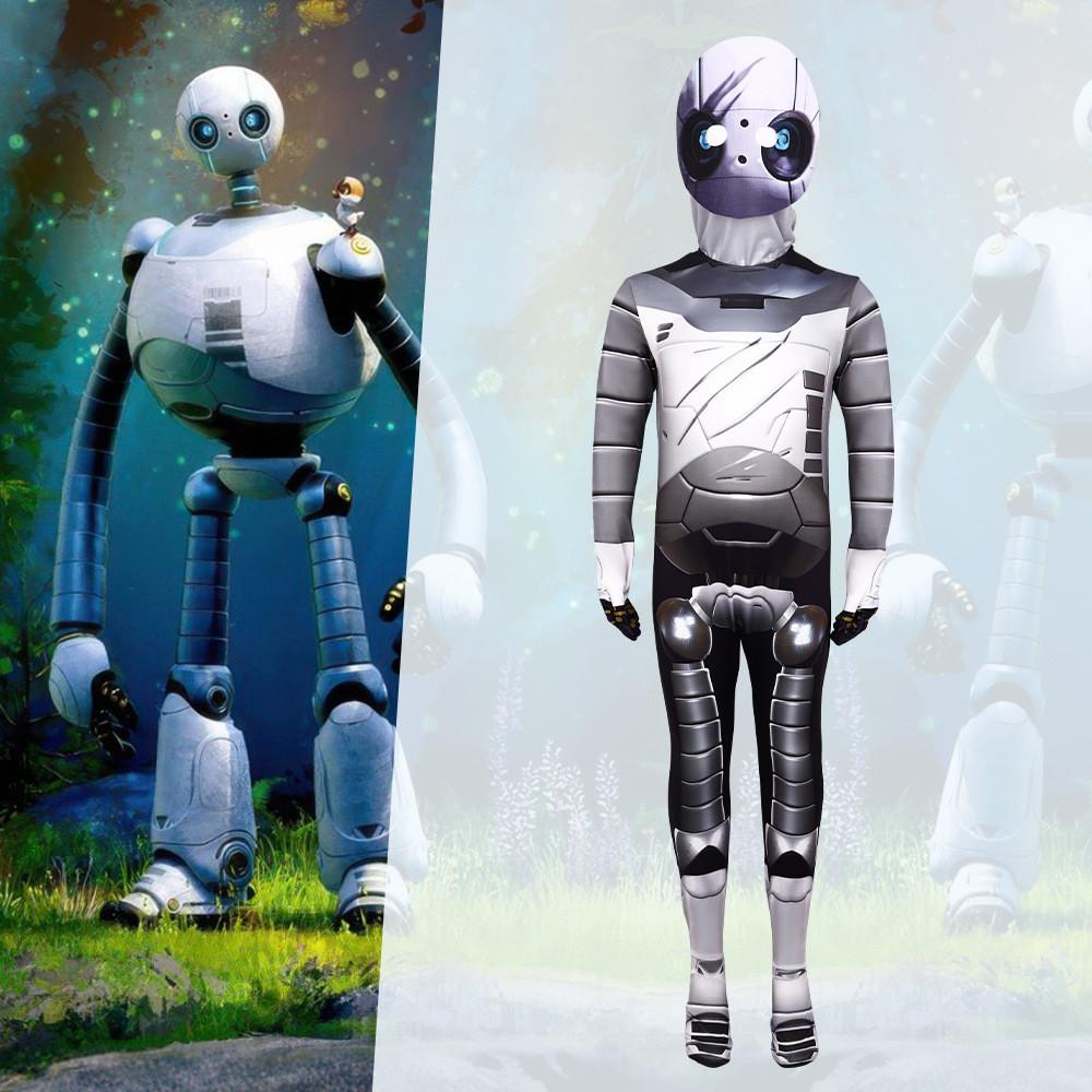 The Wild Robot Cosplay Costumes Jumpsuits Headwear Halloween Performance Stage