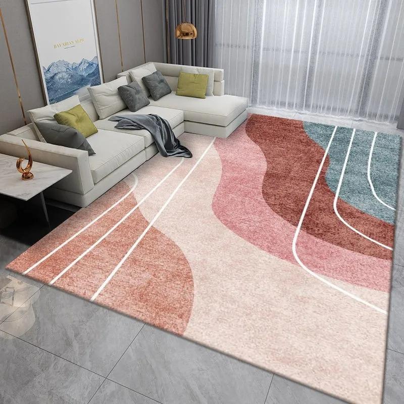Geometric Simple Abstract Pattern Floor Mats Door Front Decoration Home Living Room Floor Mats