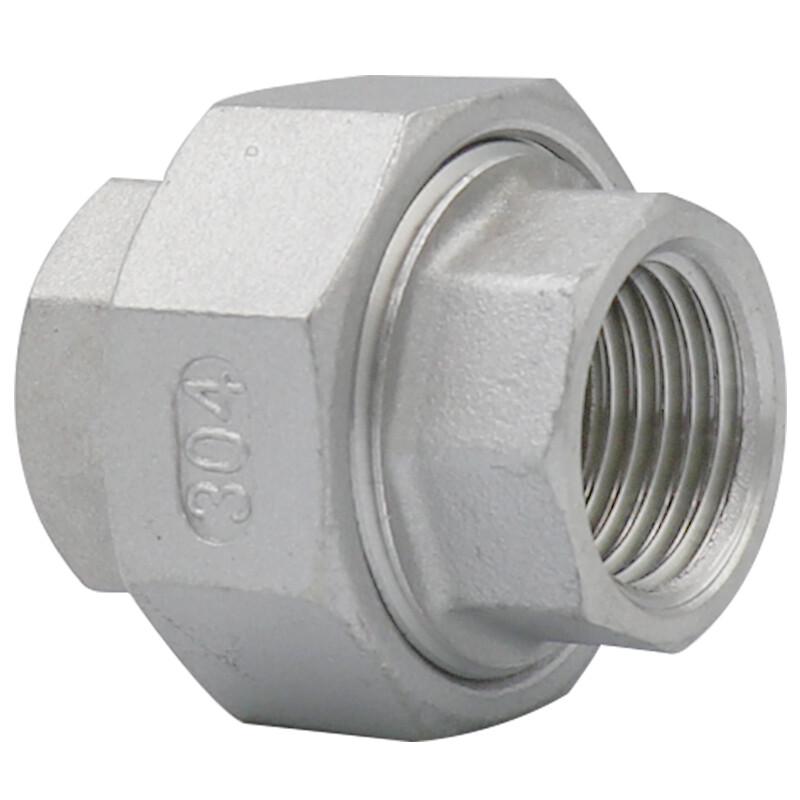 Bingyu 304 Stainless Steel Threaded Union Connector
