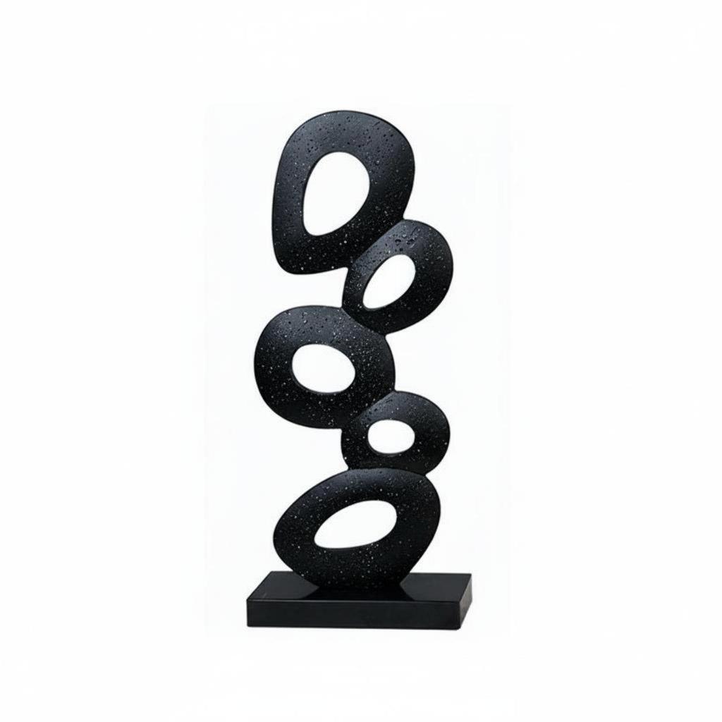 Geometric Tabletop Statue Modern Minimalist