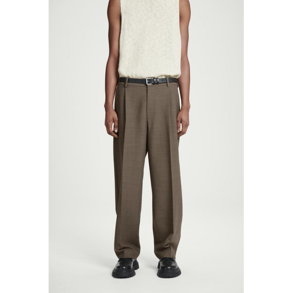 Cos Japan Relaxed Wool Blend Tapered Pants