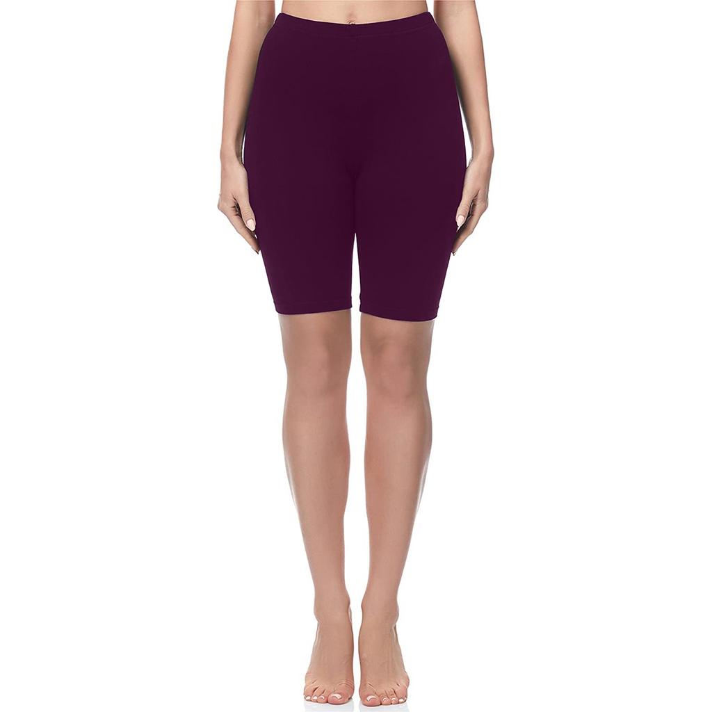 Women's Seamless Knitting High Waist Tight Fitting Hip Lift Shorts Yoga Pants