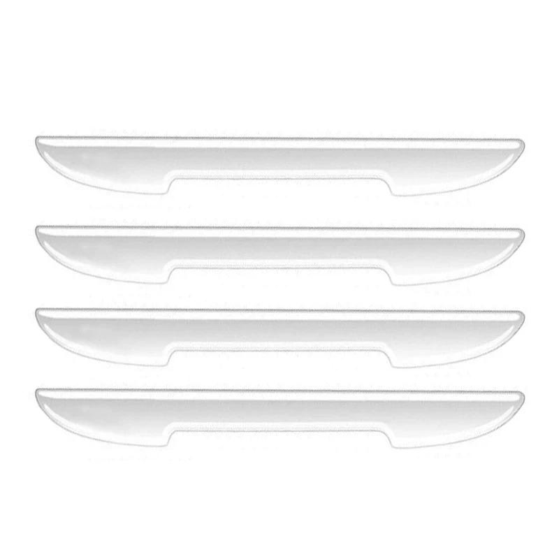 Carbon Fiber Look Car Door Protective Sticker Stripcar Body Rearview Mirror  Edge Anti-Collision Protector Anti-Scratch Stickers