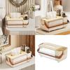 Space Saving Tabletop Tissue Box Container With Concealed Storage Protective Lid For Small Items And Accessories