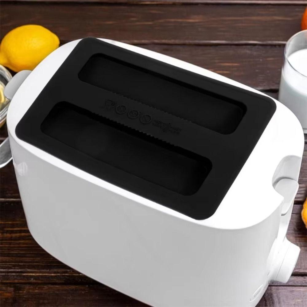 Dustproof Toaster Dust Cover Soft Toaster Upper Lid Protecting Kitchenware From Dust Splash Buggs