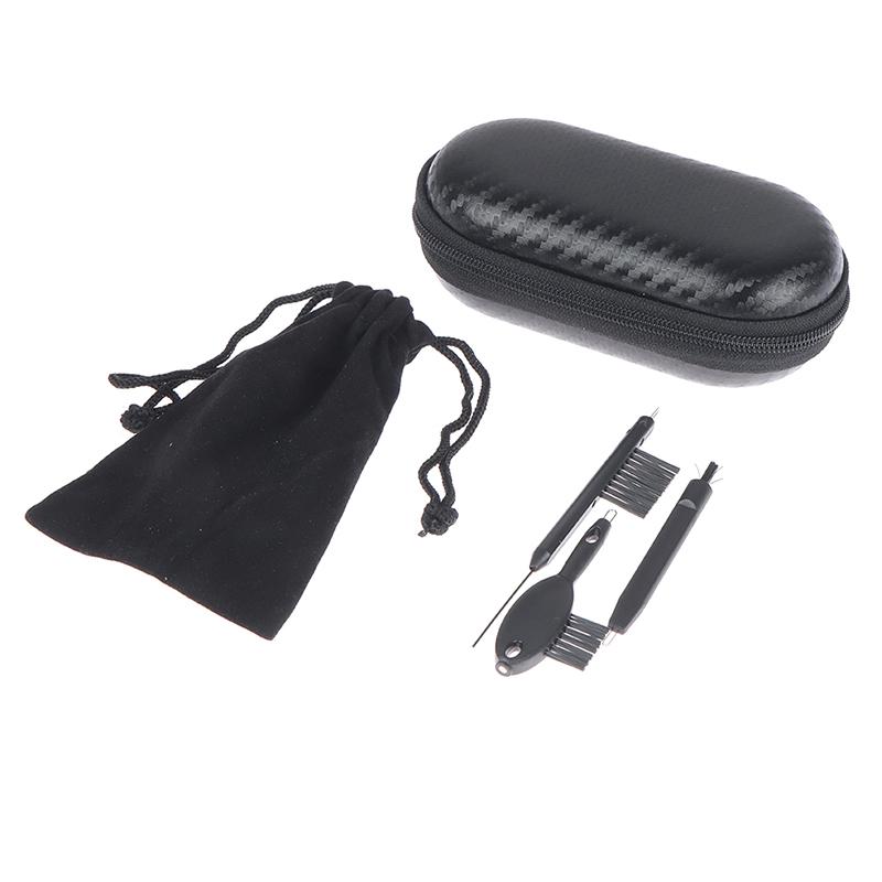 3Pcs/Set Hearing Aid Cleaning Kit Ventilation Rods Screwdrivers Brush Vent Cleaner Wire Magne Wax Loop Tools Set