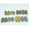Natural Maligano Jasper Matched pair Oval Cabochon Loose Gemstone 08Pair Lot C-3292