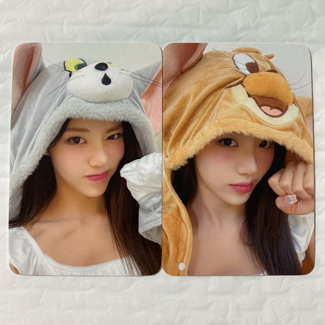 

[USED] fromis_9 Jiwon muvve Tom and Jerry ver. trading card
