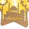 Wood Eid AL Adha Lights Decoration Pendant Lamp Night Light Islamic Muslim Style Islam Hanging