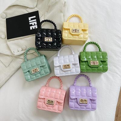 2025 Summer Women's PVC Quilted Gingham Crossbody Handbag