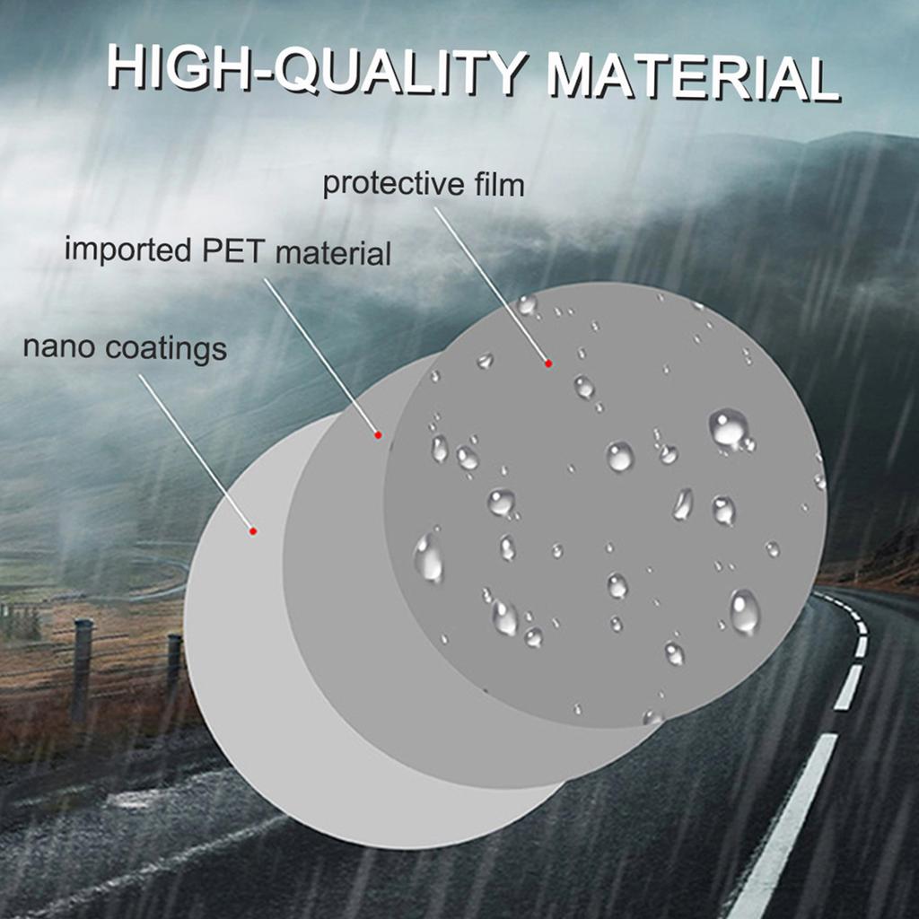 Helmet   Film Anti-fog Rainproof Oilproof Anti-scratch Anti-fog Motorcycle Helmet Lens Film   Eye  