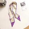 Korean Style Silk Scarf and Hairband Set - Versatile Women's Accessory for Summer