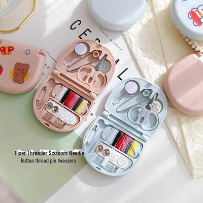 Nordic Style Portable Sewing Kit - Simple, Practical, and Compact Sewing Tool Set