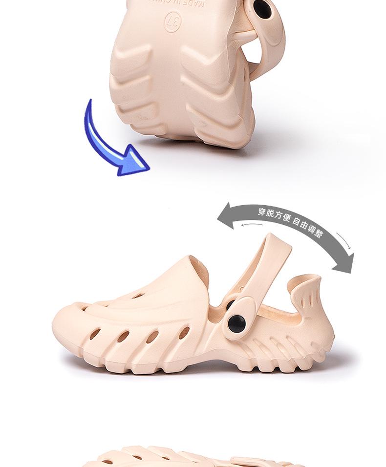 2024 Breathable Closed-Toe Sandals: Casual Beach & Garden Shoes for Couples