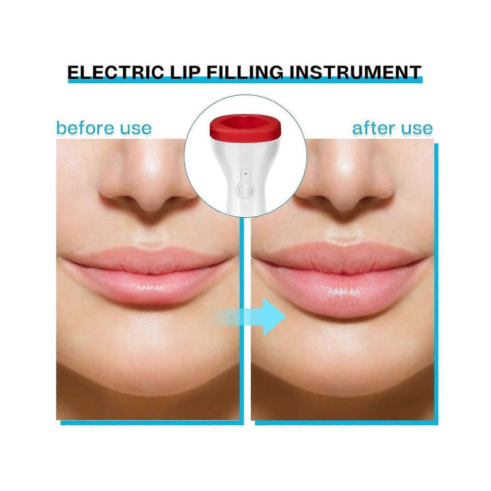 Lip Enhancer Device Lip Filler Beauty Pump, Electric Lip Plumper Device for Natural Pout