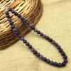 8mm Natural Lepidolite Gemstone Round Beads Jewelry Handmade Designer Adjustable Necklace 17-20" For Thanksgiving Gift 8BN-41