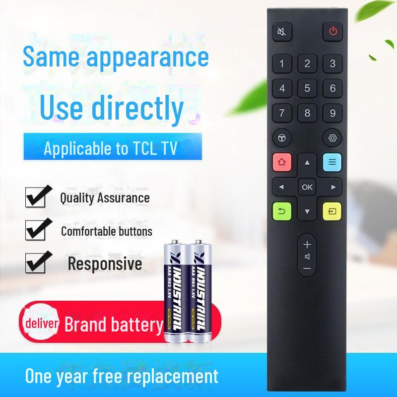 

Универсальный пульт дистанционного управления для ЖК-телевизора TCL: Умный, совместимый с сетью, не требующий настройки. Model ARC801L