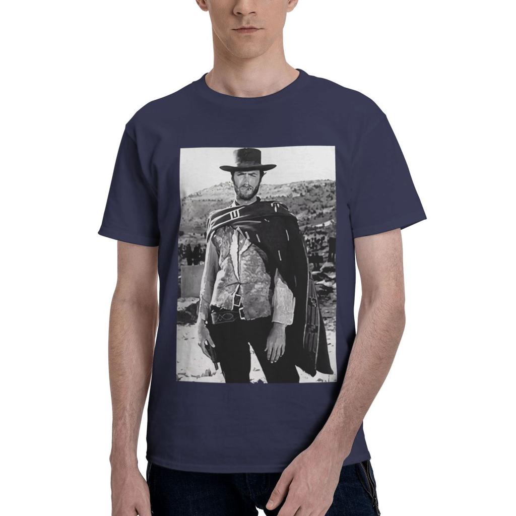 Clint Eastwood Western The Good The Bad And The Ugly 1 100 Cotton Casual Breathable Confortable Manga Funny Mens TShirt Mens