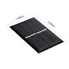 2ks 0,28W 2V mini solární panel Polykrystalický silikonový malý solární článek DIY vodotěsný kemping