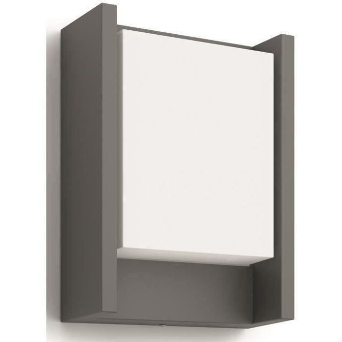 Philips Arbour LED-Außenwandleuchte - Anthrazit - 600 lm - 6W - IP44