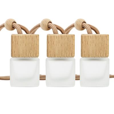 3er Pack Lufterfrischer Auto Hängend Parfüm Leere Flasche Nachfüllbar Duftverteiler Leeres Glas