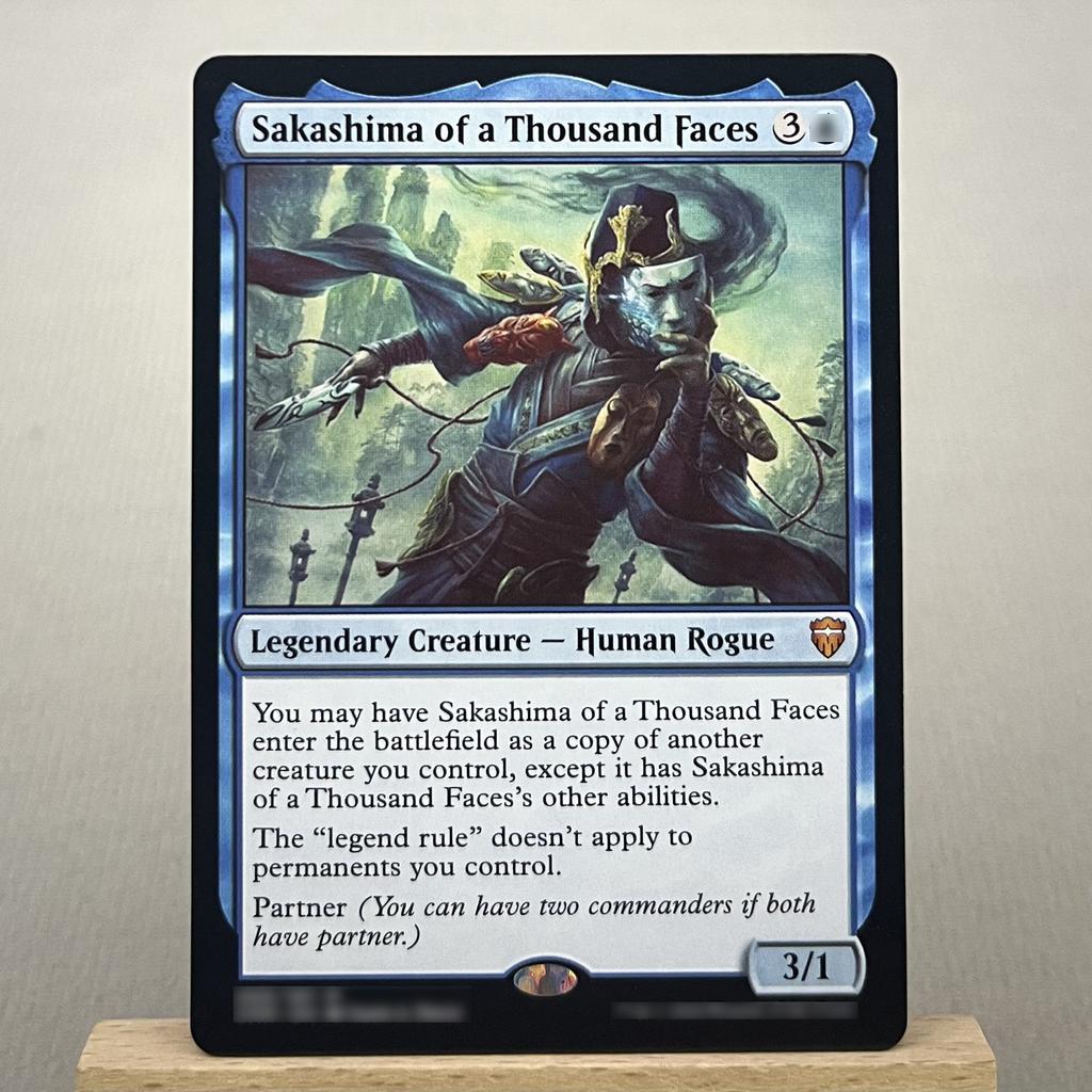 IKO JMP CMR THB C20 HOLO13-002 Tcg proxy magiekaarten Afbuigende Klap Dodelijk Rollick Jeska's Wil Zagoth Triome verzamel