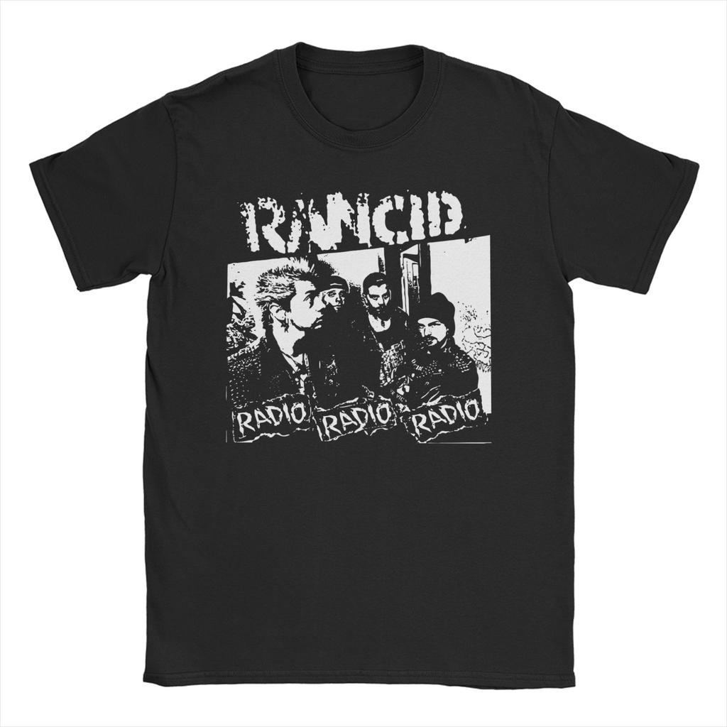 Vintage Rancid Priyatna Skull T-Shirts Unisex Women Crewneck Pure Cotton T Shirt  Short Sleeve Tee Shirt Birthday Present Clothes