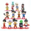Dragon Ball Z Super Saiyan Son Goku Figura Anime Son Gohan Vegeta Broly Piccolo Majin Buu Set Action Figure Modello Regali Giocattolo