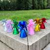 4Pcs Golden Metallic Balloon Weights Holder Reusable Non-Slip Balloons Pendants Graduation Party Christmas Wedding Decoration