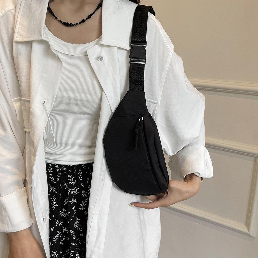 Waist Bag Men's Sports Fitness Waist Bag Women's Mobile Phone Bag Outdoor Casual Chest Bag Large Capacity Casual Bag