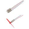 AN 4 x DIY DC 3.7V 50000RPM 716 Hollow Cup Coreless High-speed Motor with 4 x 55MM Propeller Cw CCW for DIY Micro FPV Quadcopter