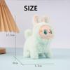 Simpatici Peluche di Silicone con Faccia da Cartone Animato Giocattoli a Batteria Possono Illuminarsi Possono Correre Possono Cantare Regalo per Bambini Regalo di San Valentino
