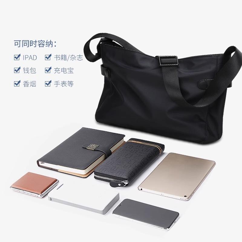 New simple men's bag diagonal cross messenger bag men's casual large-capacity bag women's shoulder bag