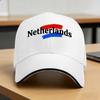 Netherlands Dutch Flag  Casual Baseball Cap  Running Hippie Trucker Hat Summer High Quality Women Unisex Vintage Snapback Cap