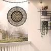 Vintage Metal Wind Chime with Intricate Mandala Design for Indoor Outdoor Garden Home Decor Holiday Christmas Halloween Thanksgiving