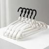 Rutschfester Kleiderbügel mit breiten Schultern - Langlebig, spurlos, knitterfrei und verdickt für Wohnheime