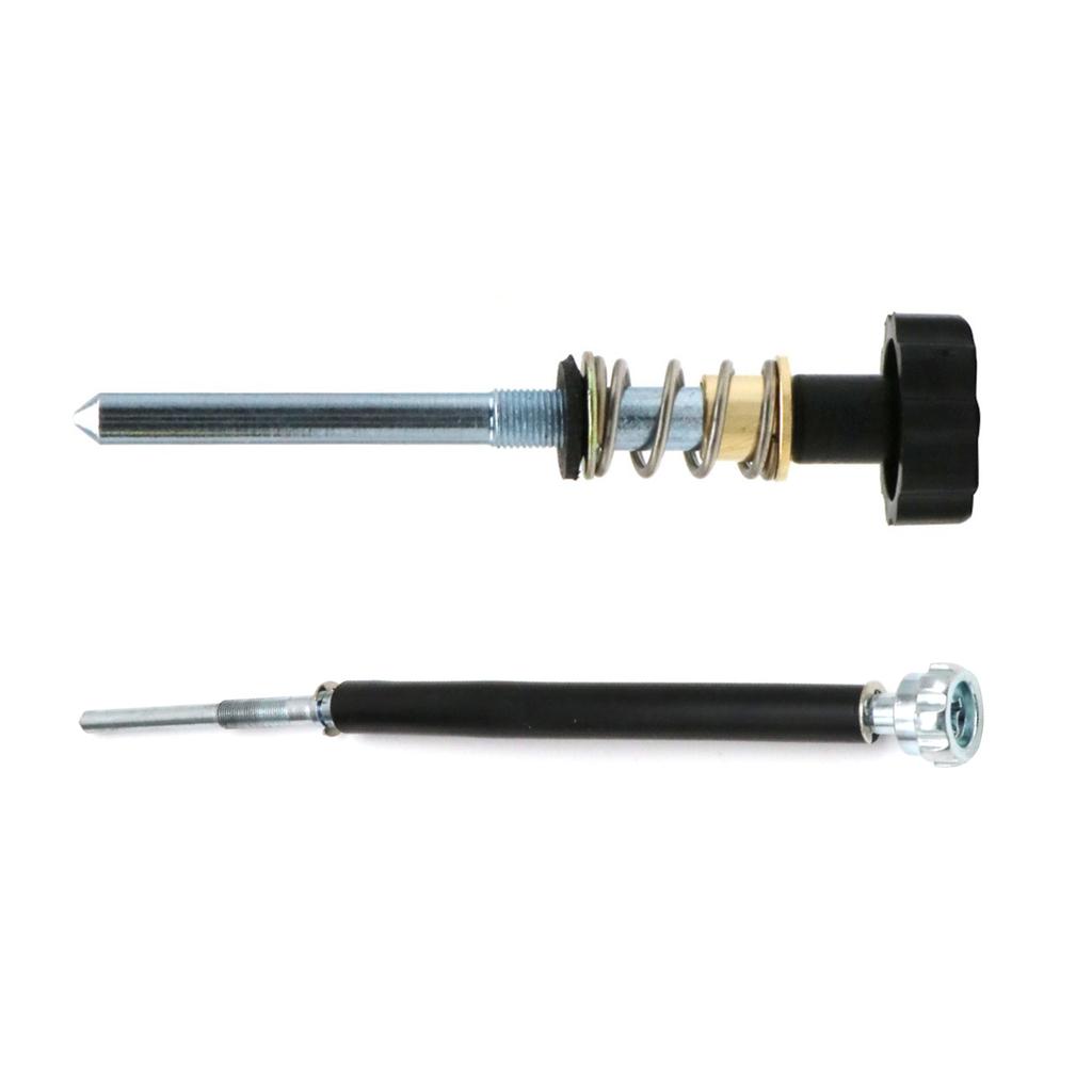 Edelstahl-Vergaser-Vergaser, langer/kurzer Leerlaufkabeleinsteller für HSR42, HSR45, HSR48, Vergaser, Leerlaufeinstellschraube für Motorräder