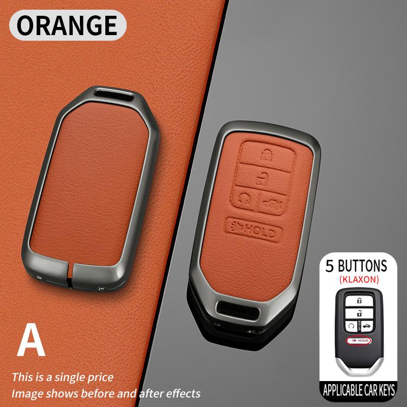 Etui na kluczyk Honda do Civic dziesiątej generacji, Accord, Crown, XR-V, CR-V, Vezel, Haoying, Lingpai - Ochronna obudowa i stylowa klamra.