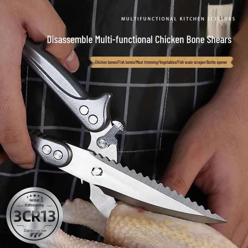 Multi-function Stainless Steel Kitchen Shears