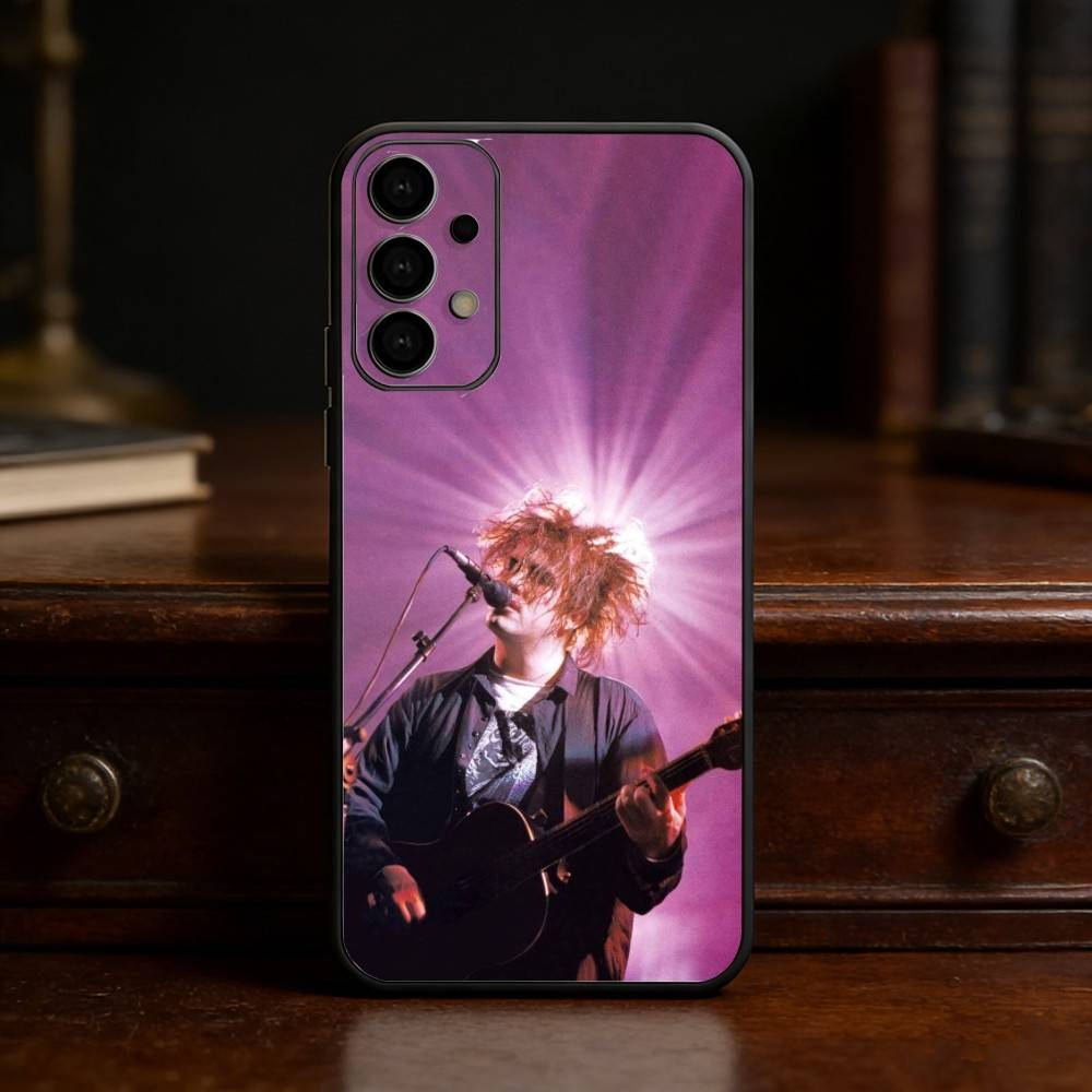 

The cure Robert S-Smith Phone Case For Samsung S25,S24,S21,S22,S23,S30,Ultra,S20,Plus,Fe,Lite Black Shell Samsung S25