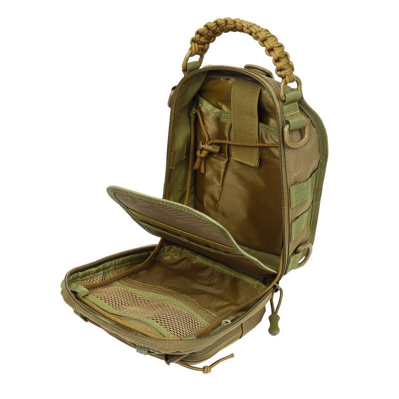 Li Shen Oxford Cloth Cross-body Tactical Chest Bag