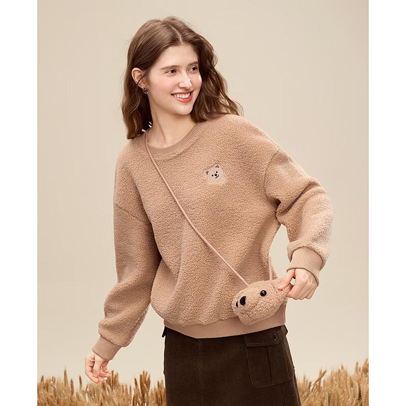 Betu Women's Faux Shearling Hoodie