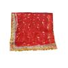 @ Indian Traditional Godess Devi Mata Rani Chunri Red Color 64Gm Zr-8004-60%Off