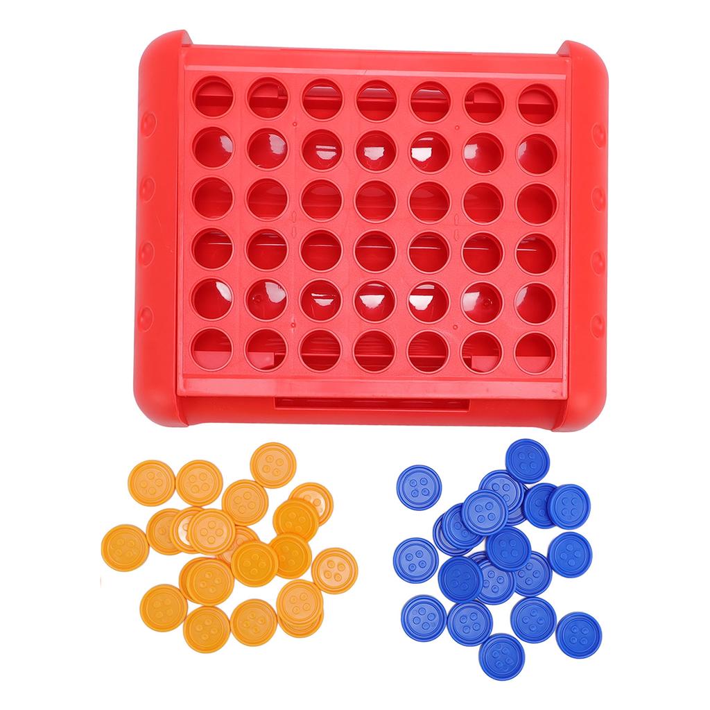 4 In A Row Game Strategy Board Game 2 Player Reversible Line Up 4 Game for Kids Boys Girls